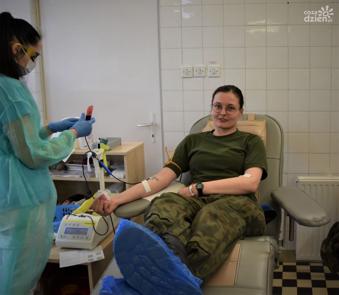 Honorowo oddali krew Honorowo oddali krew