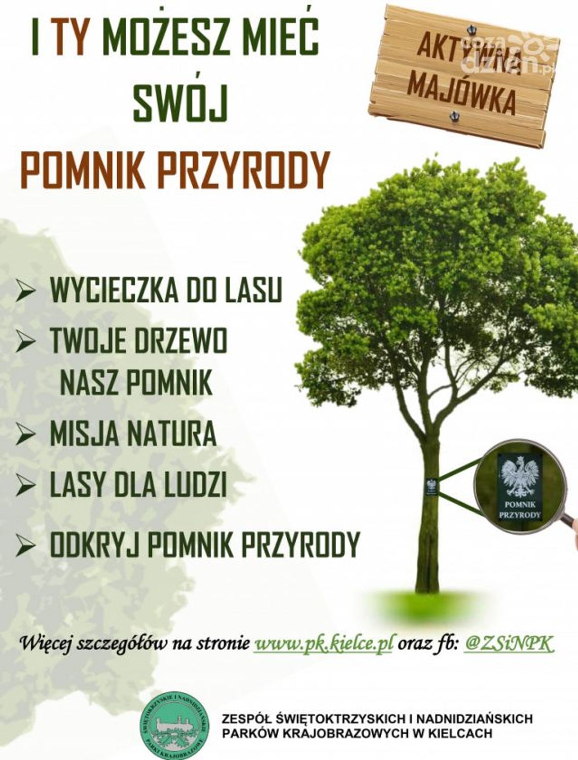 I Ty możesz mieć swój pomnik przyrody