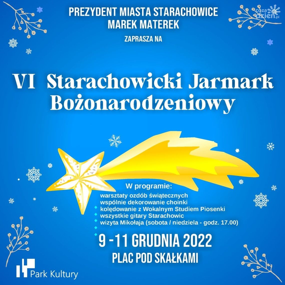 Idą święta, będzie jarmark pod gwiazdką Idą święta, będzie jarmark pod gwiazdką