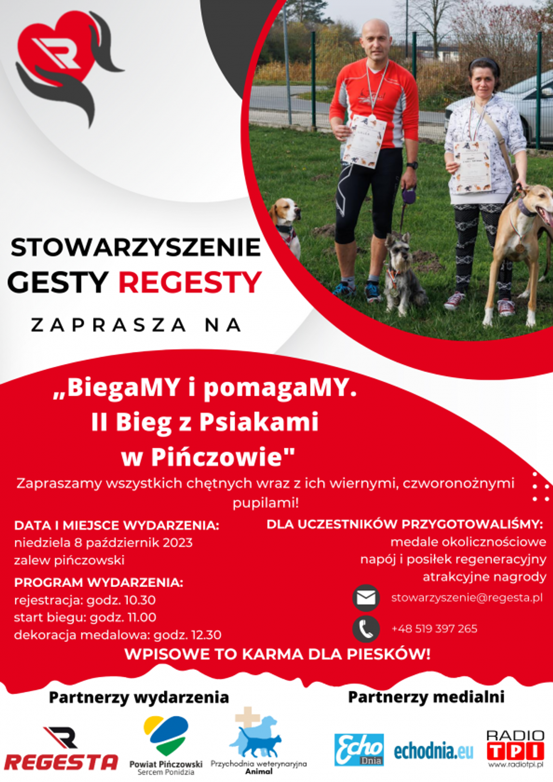 II Bieg z Psiakami w Pińczowie II Bieg z Psiakami w Pińczowie