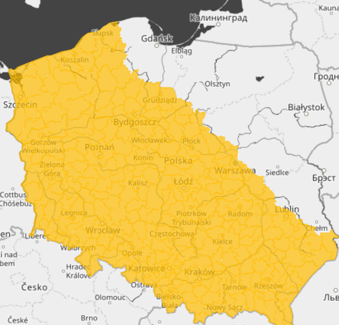 IMGW ostrzega kierowców! Marznący deszcz w całym województwie świętokrzyskim IMGW ostrzega kierowców! Marznący deszcz w całym województwie świętokrzyskim