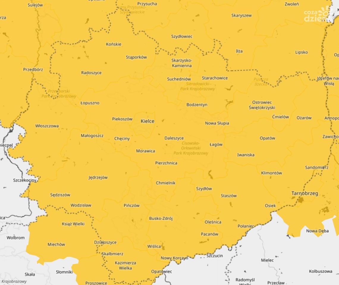 IMGW ostrzega: Marznące opady w regionie IMGW ostrzega: Marznące opady w regionie