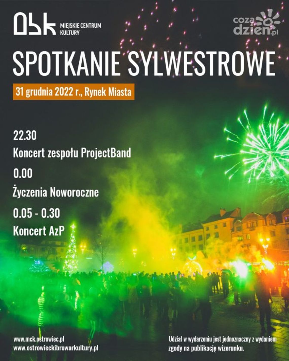 Impreza sylwestrowa - Tak! Fajerwerki - Nie! Impreza sylwestrowa - Tak! Fajerwerki - Nie!