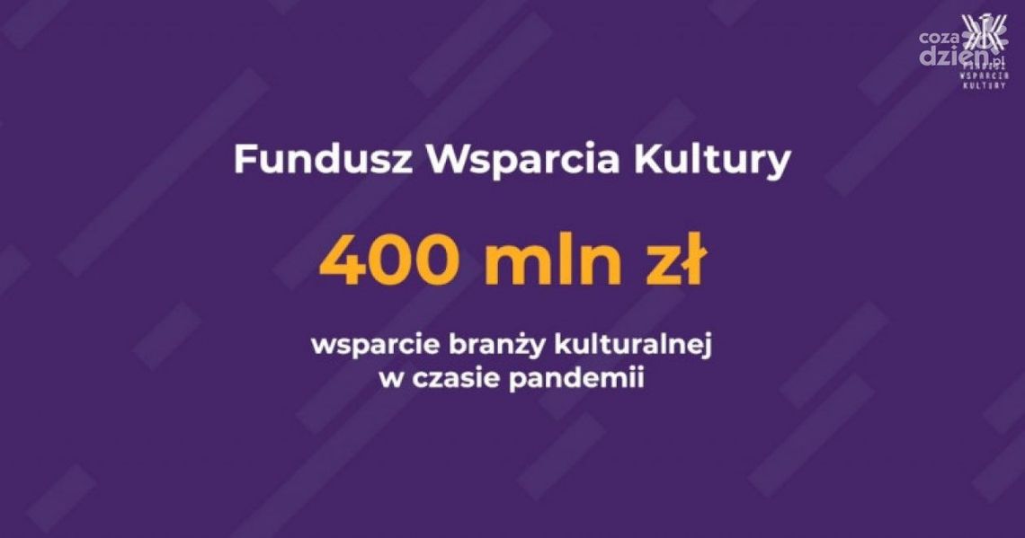 Instytucje kultury mogą liczyć na wsparcie Instytucje kultury mogą liczyć na wsparcie