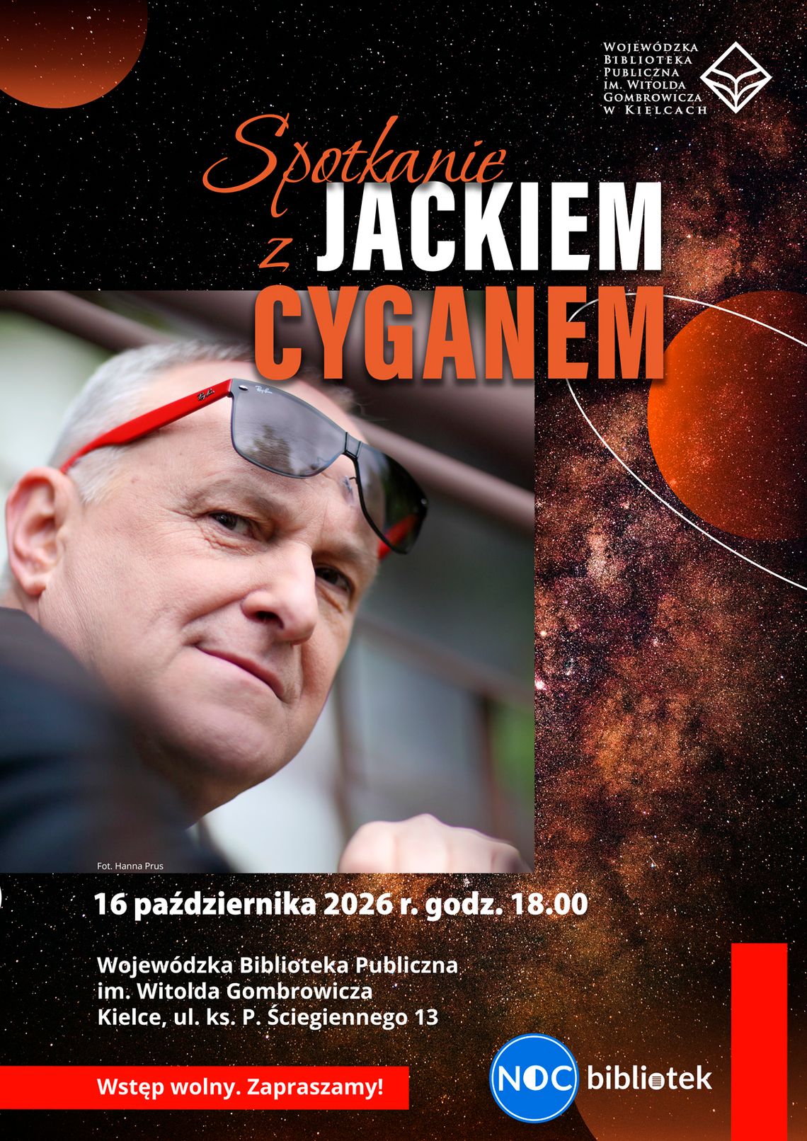 Jacek Cygan spotka się z czytelnikami w Kielcach Jacek Cygan spotka się z czytelnikami w Kielcach
