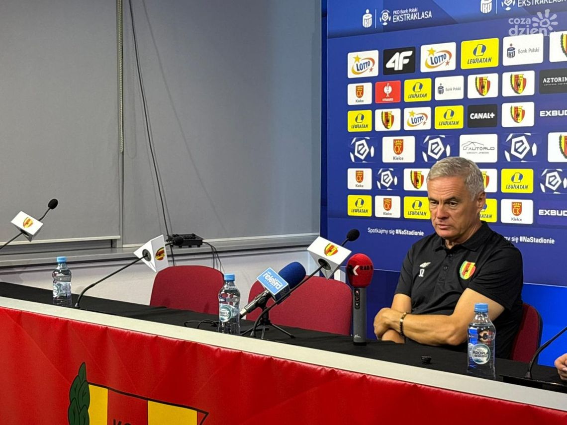 Jacek Zieliński po meczu z Legią: Próbowaliśmy skoczyć do gardła, ale niestety się nie udało Jacek Zieliński po meczu z Legią: Próbowaliśmy skoczyć do gardła, ale niestety się nie udało