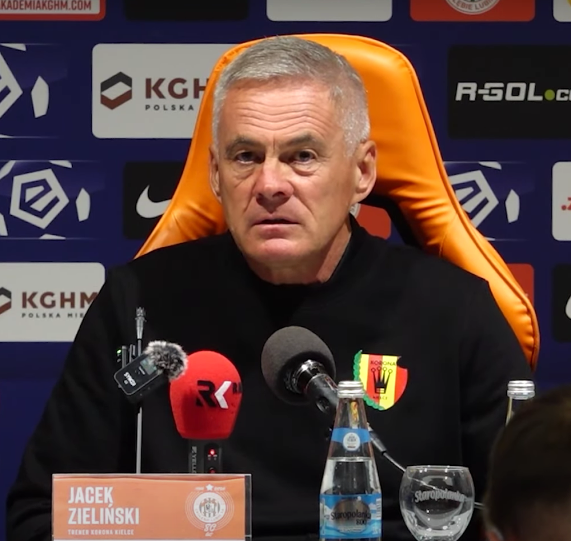 Jacek Zieliński po Zagłębiu Lubin: Jesteśmy po prostu na siebie wkurzeni Jacek Zieliński po Zagłębiu Lubin: Jesteśmy po prostu na siebie wkurzeni