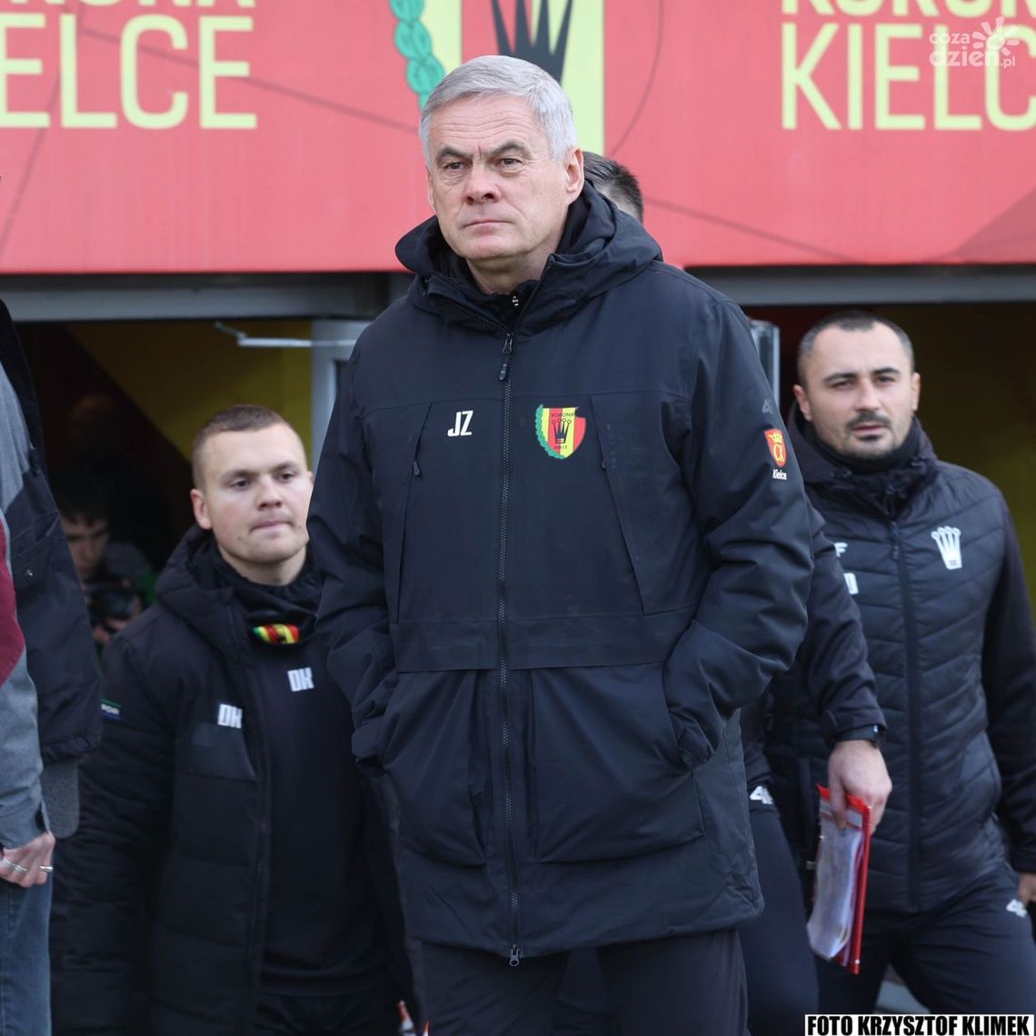 Jacek Zieliński przed meczem z Legią Warszawa Jacek Zieliński przed meczem z Legią Warszawa