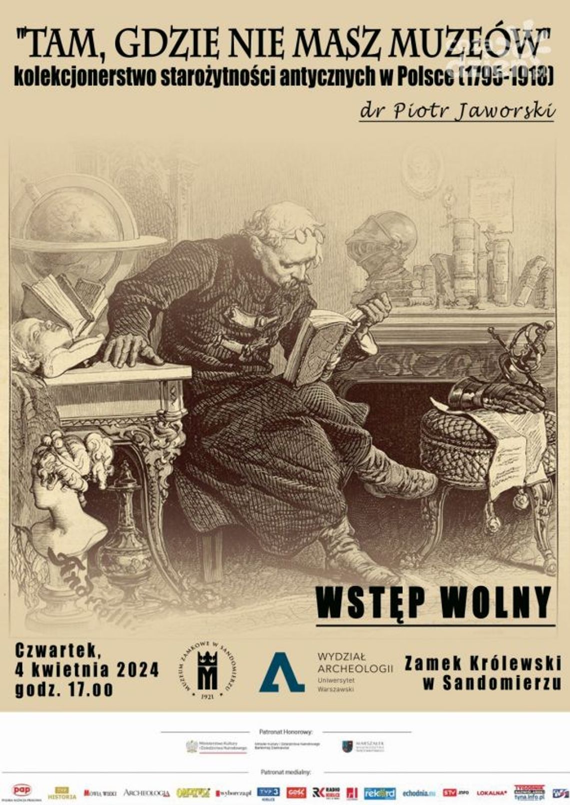 Jak powstawały polskie kolekcje - wykład w sandomierskim muzeum Jak powstawały polskie kolekcje - wykład w sandomierskim muzeum