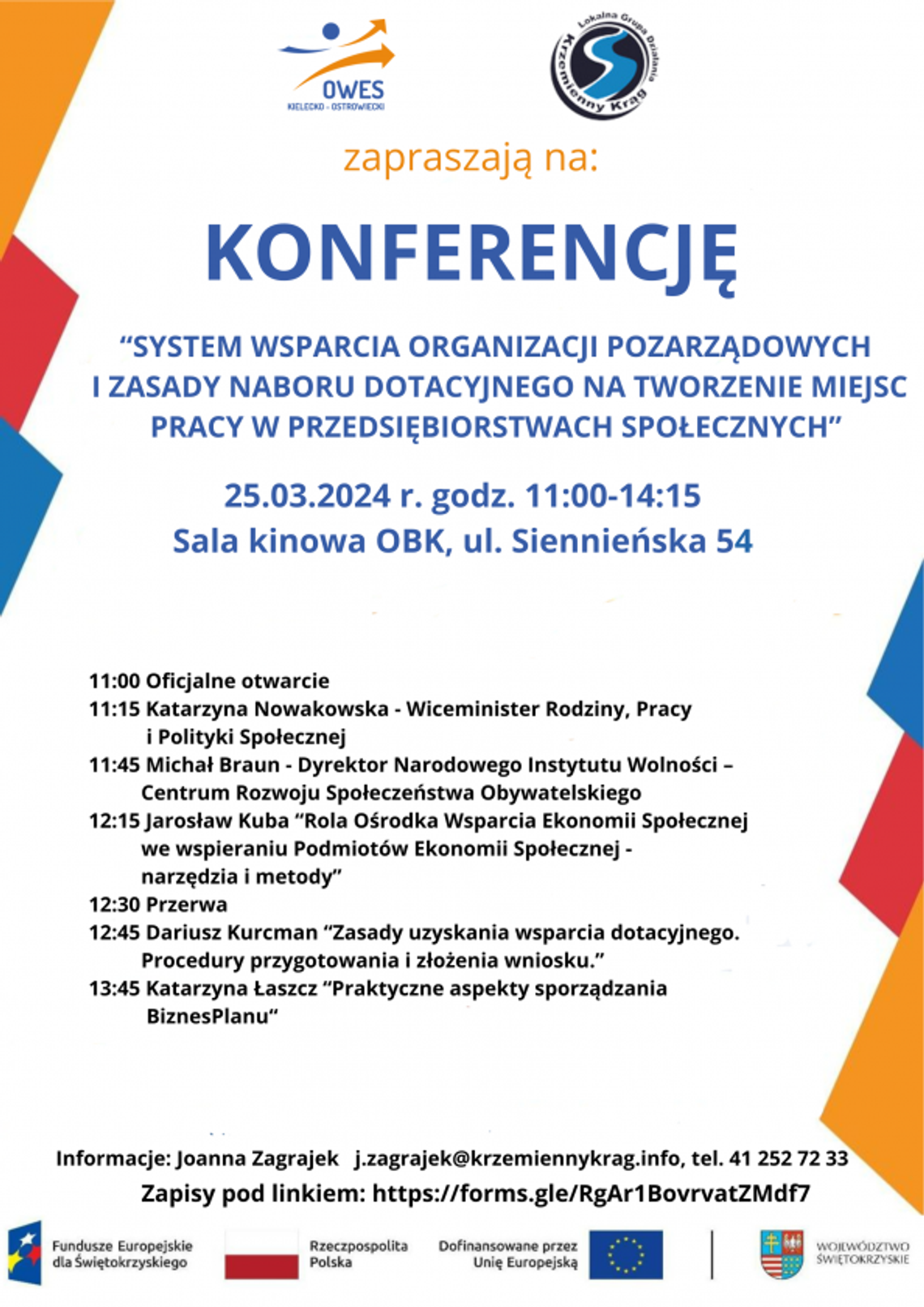 Jak uzyskać dotację, jak zrobić biznes plan- konferencja dla podmiotów ekonomii społecznej Jak uzyskać dotację, jak zrobić biznes plan- konferencja dla podmiotów ekonomii społecznej