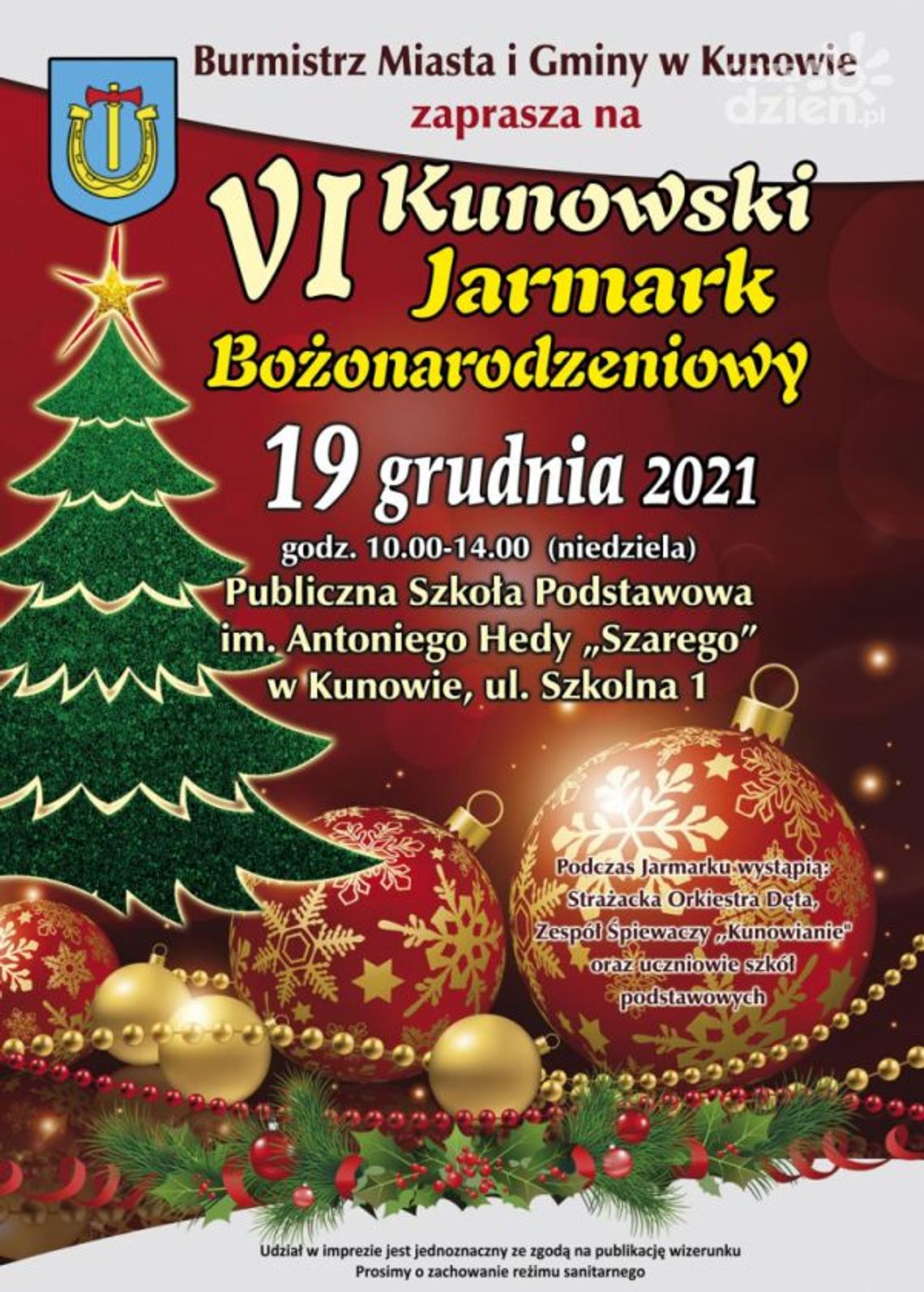 Jarmark Bożonarodzeniowy w Kunowie Jarmark Bożonarodzeniowy w Kunowie