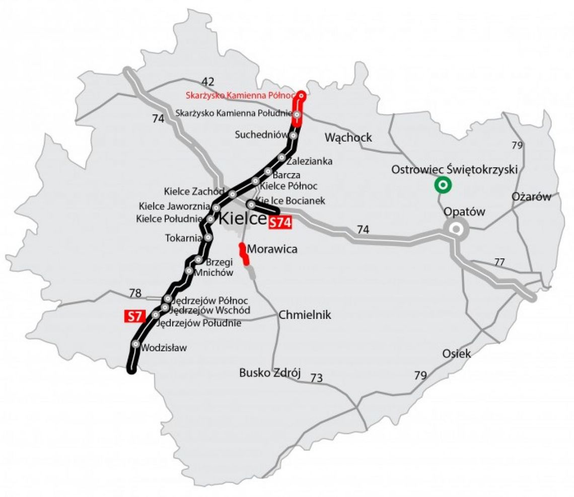 Jest drugi przetarg na obwodnicę Ostrowca Jest drugi przetarg na obwodnicę Ostrowca