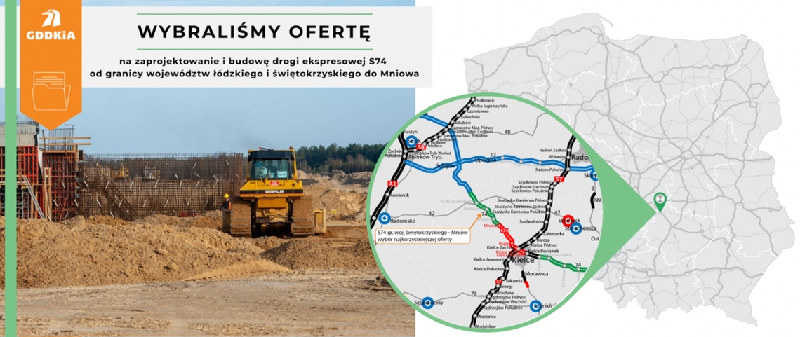 Jest wykonawca kolejnego odcinka S74 