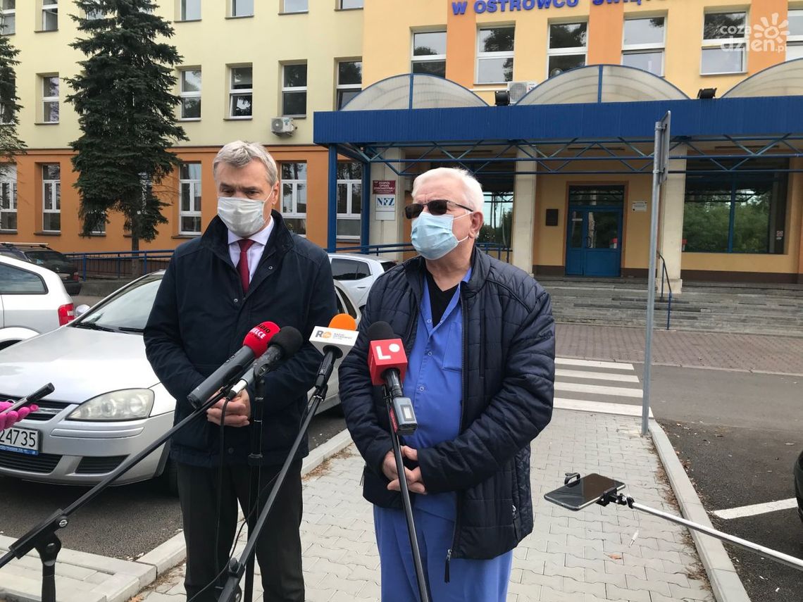 Jesteśmy na skraju wyczerpania! Koronawirus sparaliżował pracę ostrowieckiego szpitala