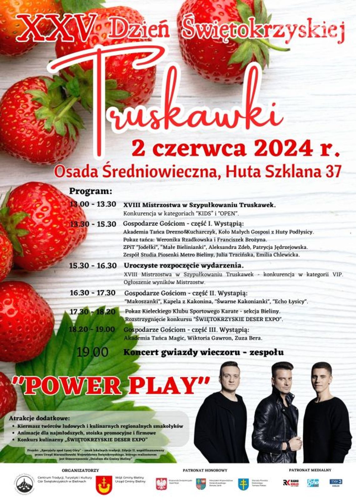 Jubileuszowe truskawkowe święto tuż tuż! To już 25. edycja!