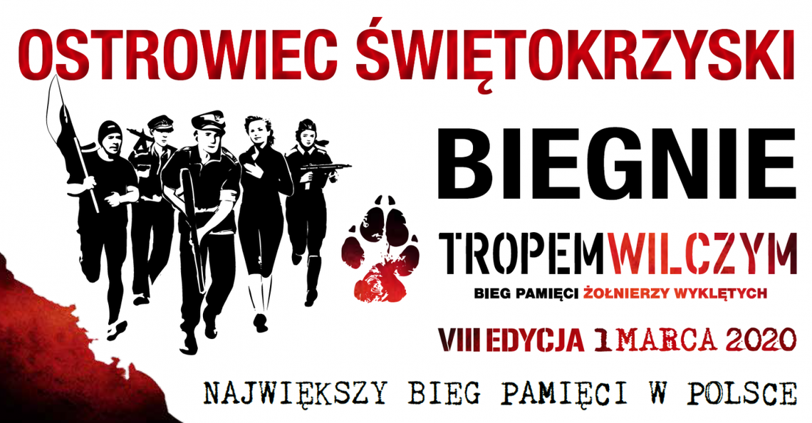 Jutro Ostrowiec pobiegnie "Tropem Wilczym" Jutro Ostrowiec pobiegnie "Tropem Wilczym"