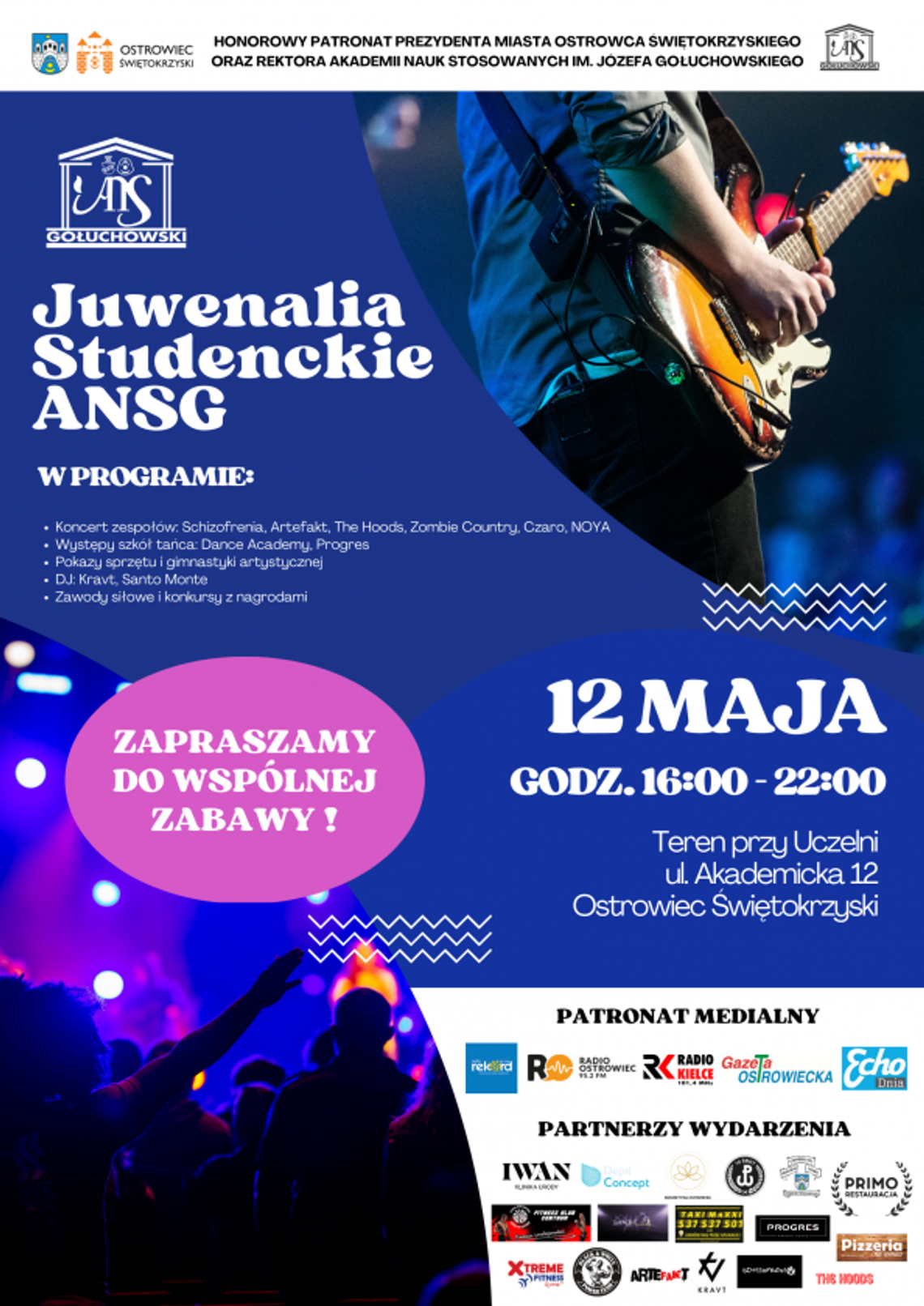 Juwenalia wracają do Ostrowca! Studenci będą świętować jutro Juwenalia wracają do Ostrowca! Studenci będą świętować jutro