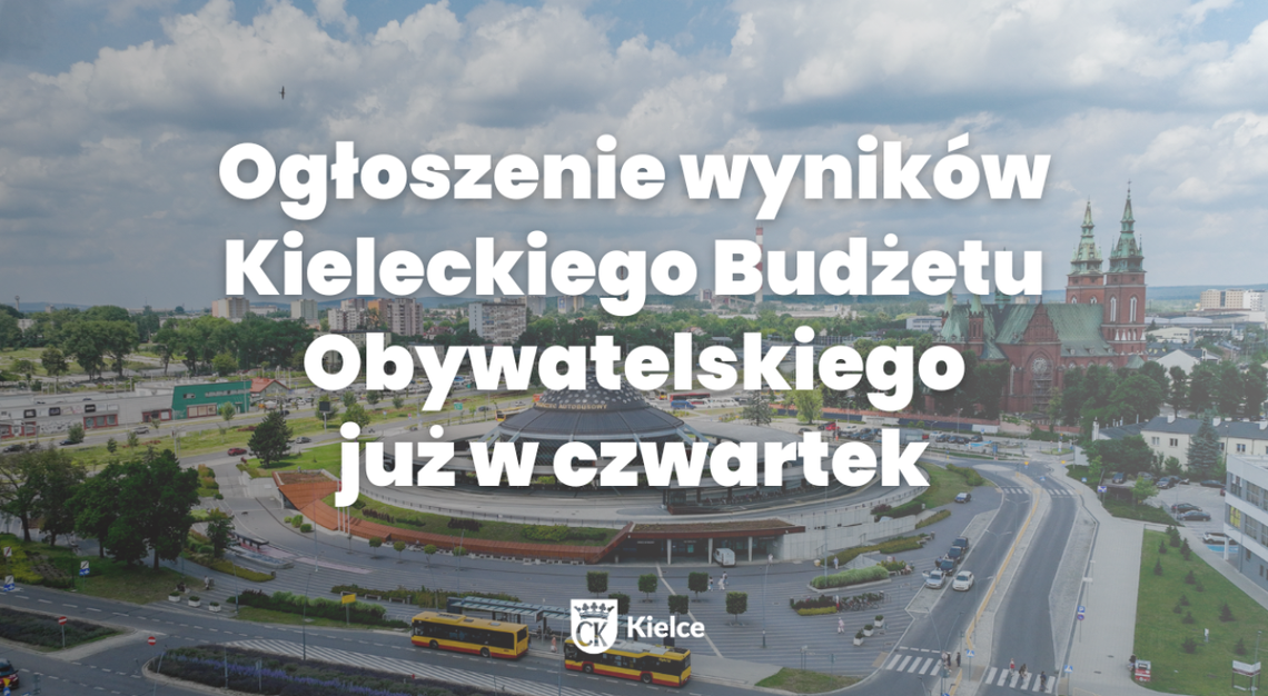 Już jutro poznamy zwycięskie projekty Kieleckiego Budżetu Obywatelskiego 2025