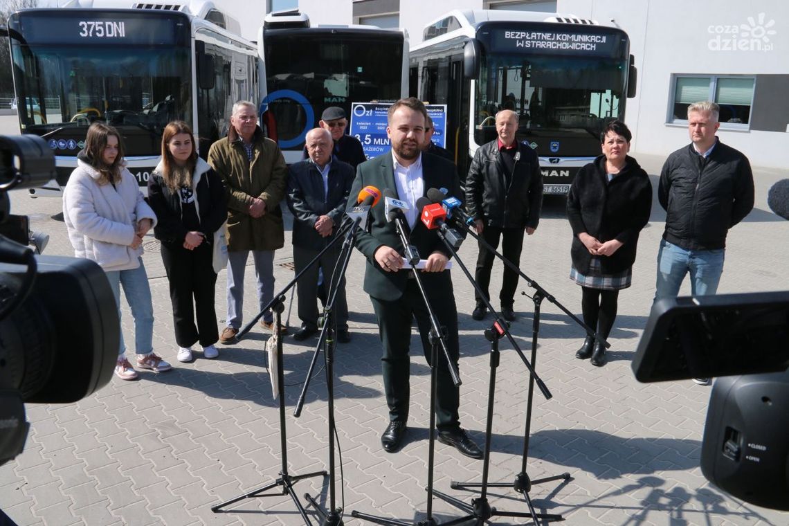 Już rok starachowiczanie jeżdżą bezpłatnie Już rok starachowiczanie jeżdżą bezpłatnie