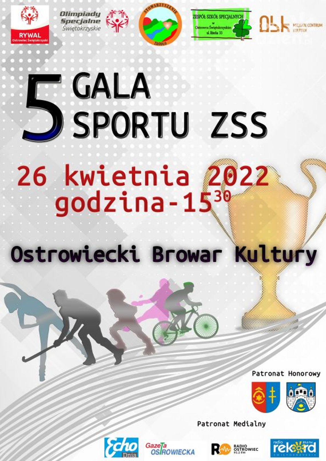 Już za kilka dni V Gala Sportu ZSS Już za kilka dni V Gala Sportu ZSS