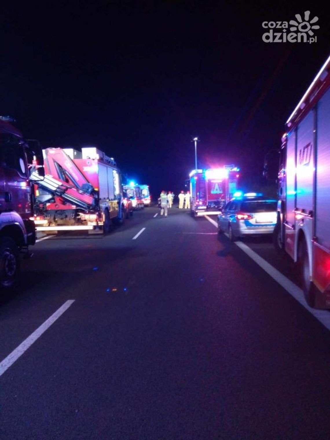 Karambol na S7. Pięć osób ranych Karambol na S7. Pięć osób ranych