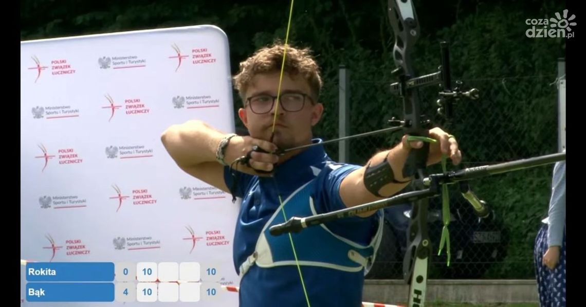 Karol Rokita wicemistrzem Polski juniorów w łucznictwie Karol Rokita wicemistrzem Polski juniorów w łucznictwie