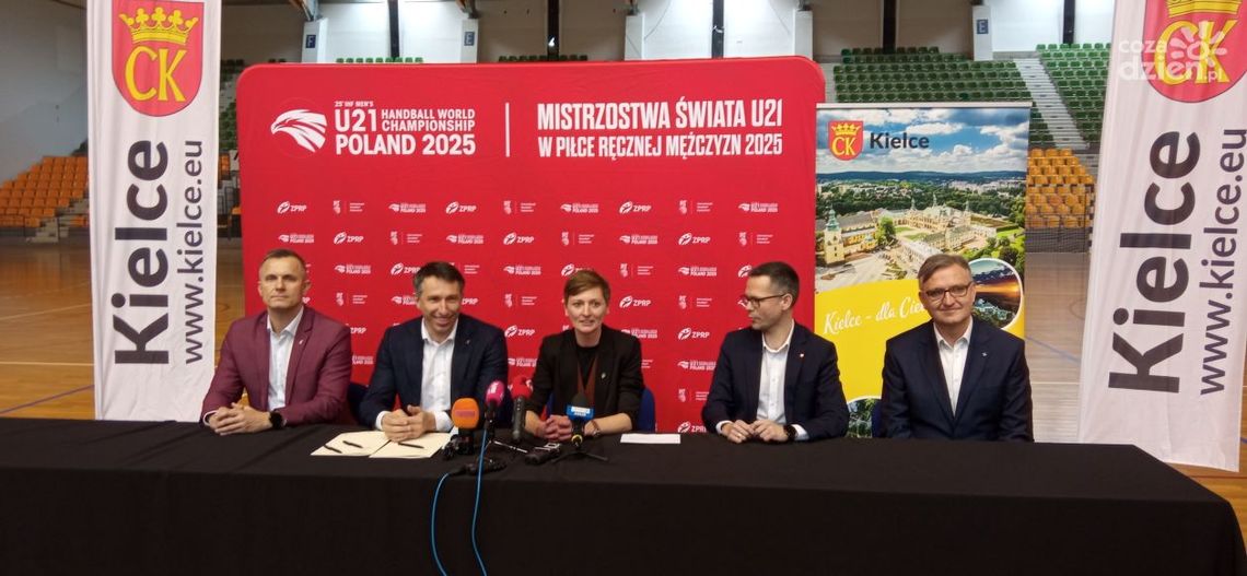 Kielce Miastem Gospodarzem Mistrzostw Świata Mężczyzn do lat 21 Kielce Miastem Gospodarzem Mistrzostw Świata Mężczyzn do lat 21