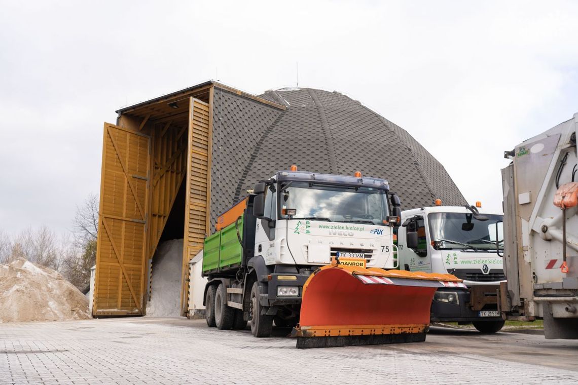 Kielce przygotowane do odśnieżania miasta Kielce przygotowane do odśnieżania miasta
