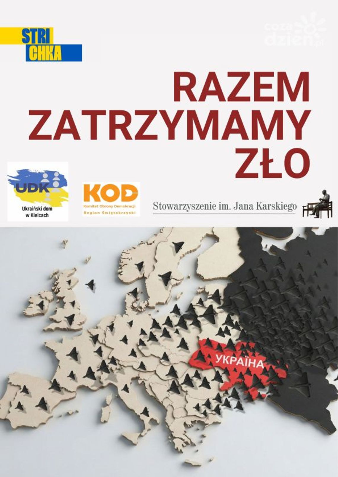 Kielce upamiętniają 4. rocznicę agresji Rosji na Ukrainę. „Światło Pamięci” przy ławce Jana Karskiego Kielce upamiętniają 4. rocznicę agresji Rosji na Ukrainę. „Światło Pamięci” przy ławce Jana Karskiego