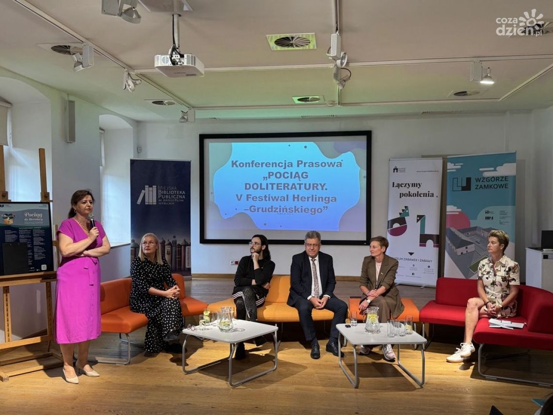 Kielce znów literackim sercem Polski. Rusza V Festiwal Herlinga-Grudzińskiego „Pociąg do Literatury” Kielce znów literackim sercem Polski. Rusza V Festiwal Herlinga-Grudzińskiego „Pociąg do Literatury”
