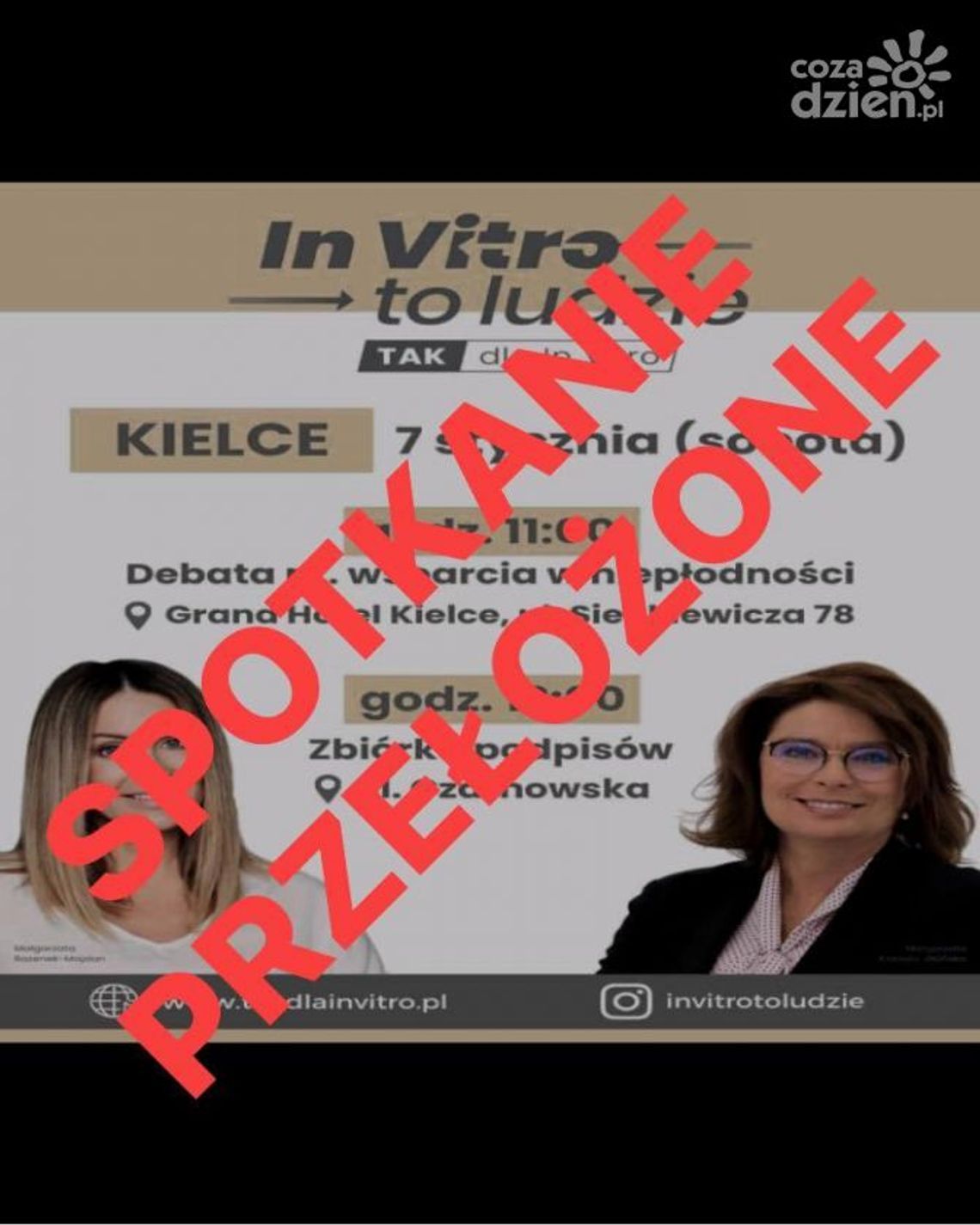 Kielecka debata o in vitro przełożona Kielecka debata o in vitro przełożona