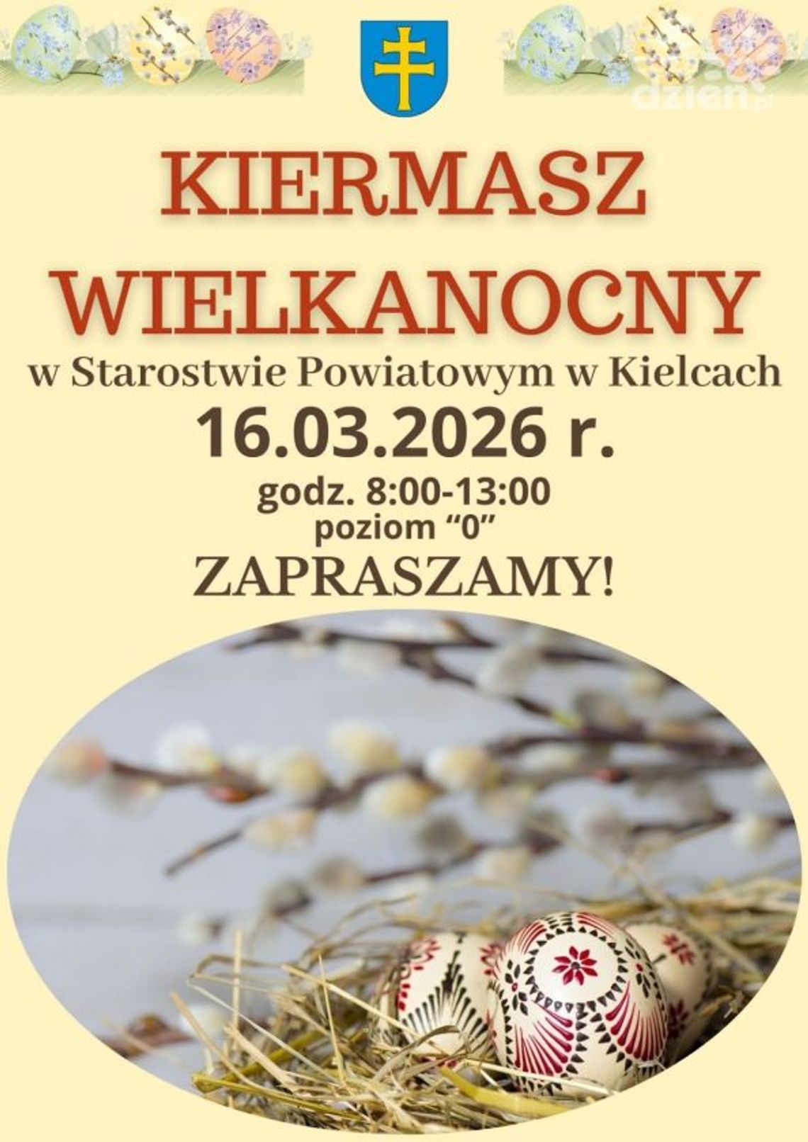 Kiermasz Wielkanocny w Starostwie Powiatowym w Kielcach Kiermasz Wielkanocny w Starostwie Powiatowym w Kielcach