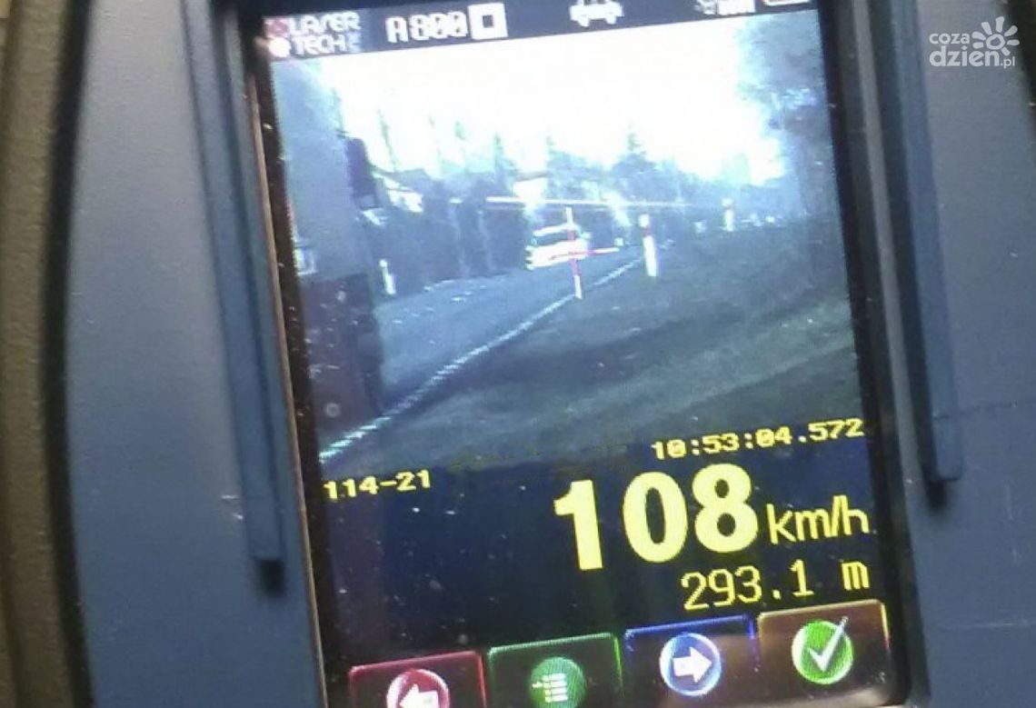 Kierowco zwolnij ! Akcja policji na kieleckich drogach