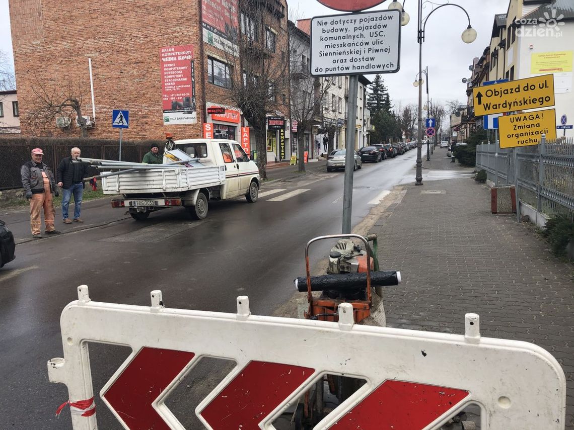 Kierowcy, od dziś utrudnienia na Siennieńskiej Kierowcy, od dziś utrudnienia na Siennieńskiej