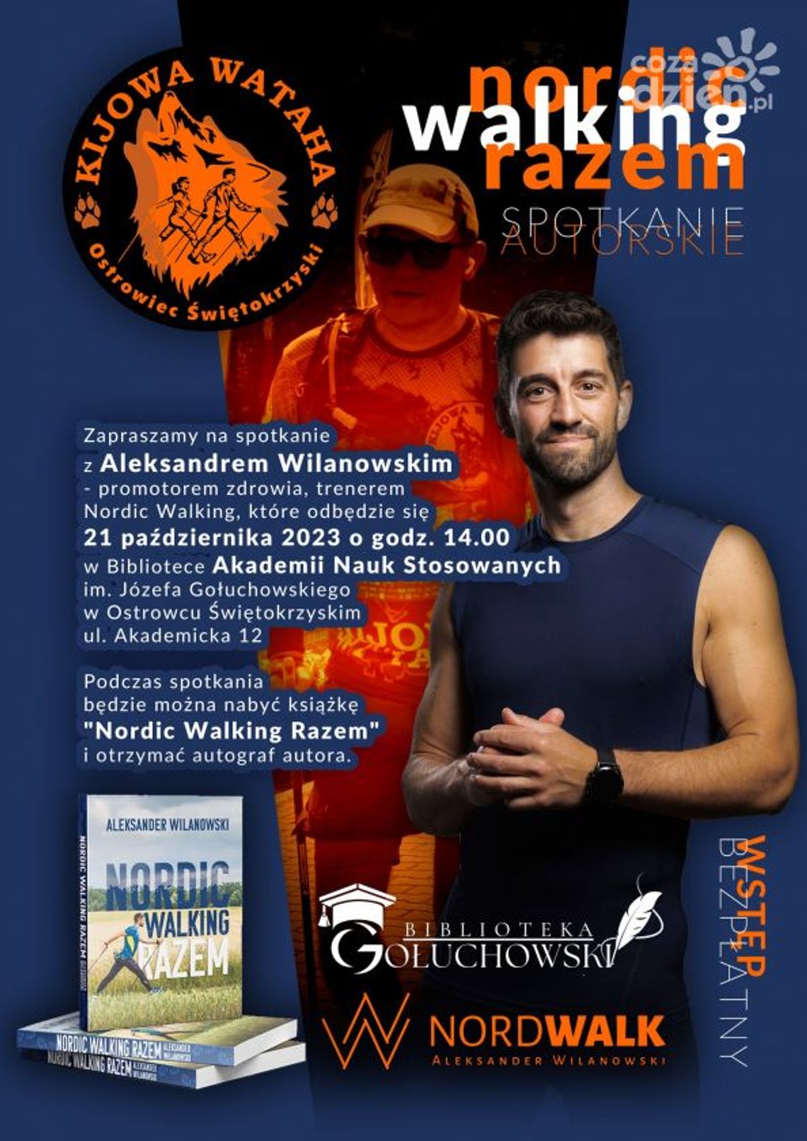 Kijowa Wataha zaprasza na spotkanie z Aleksandrem Wilanowskim Kijowa Wataha zaprasza na spotkanie z Aleksandrem Wilanowskim
