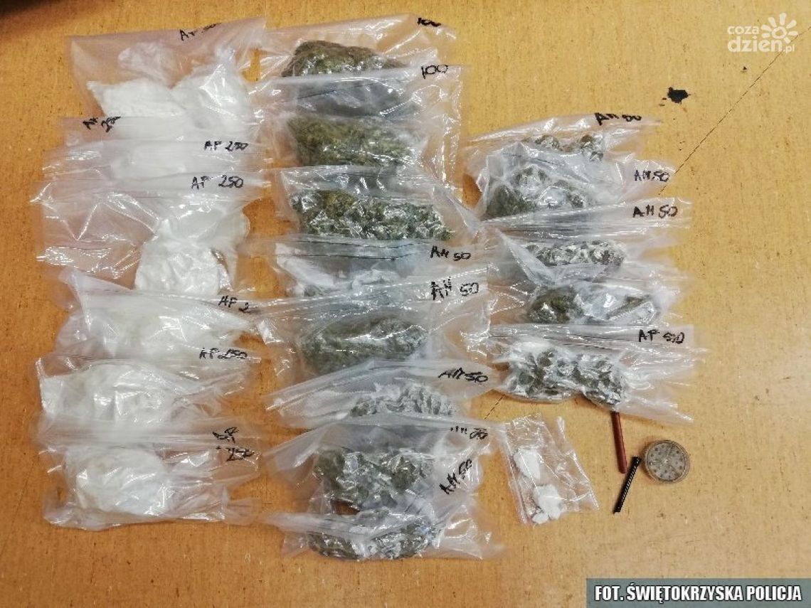 Kilogramy narkotyków u 39-latka