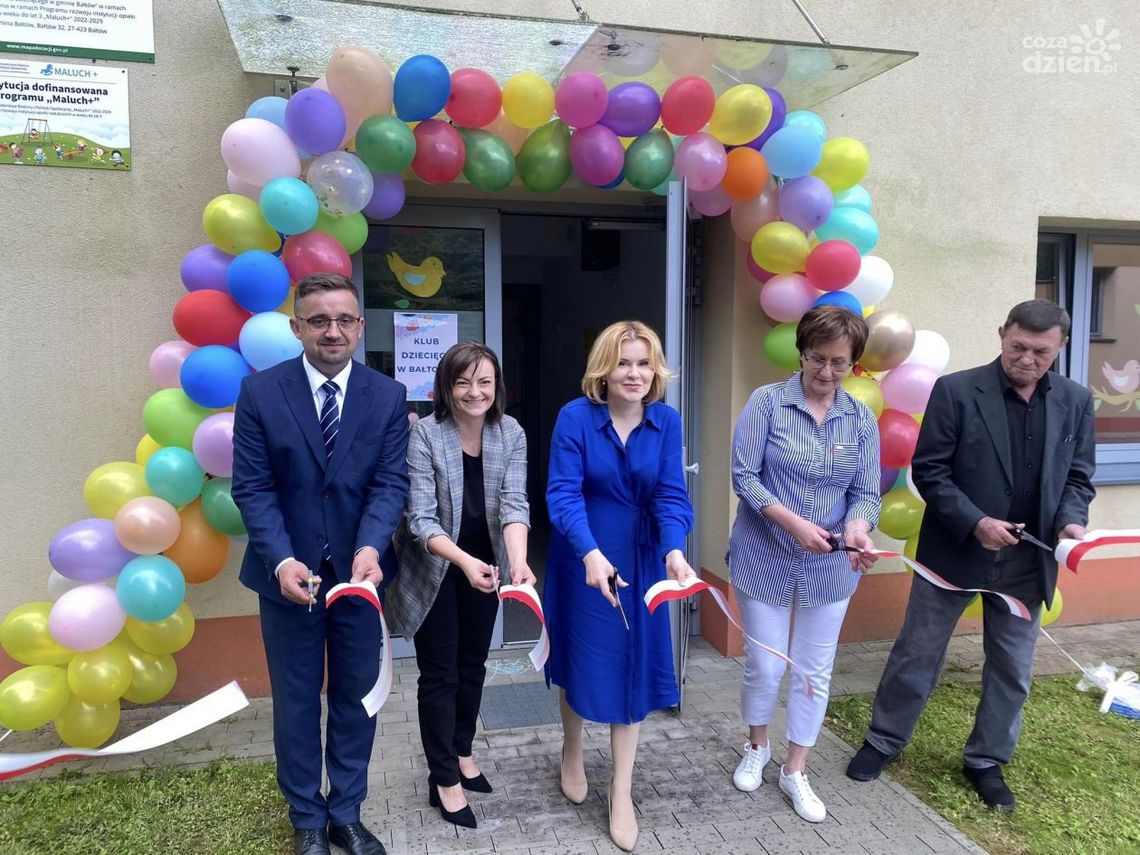 "Klub Malucha" powstał w Gminie Bałtów "Klub Malucha" powstał w Gminie Bałtów