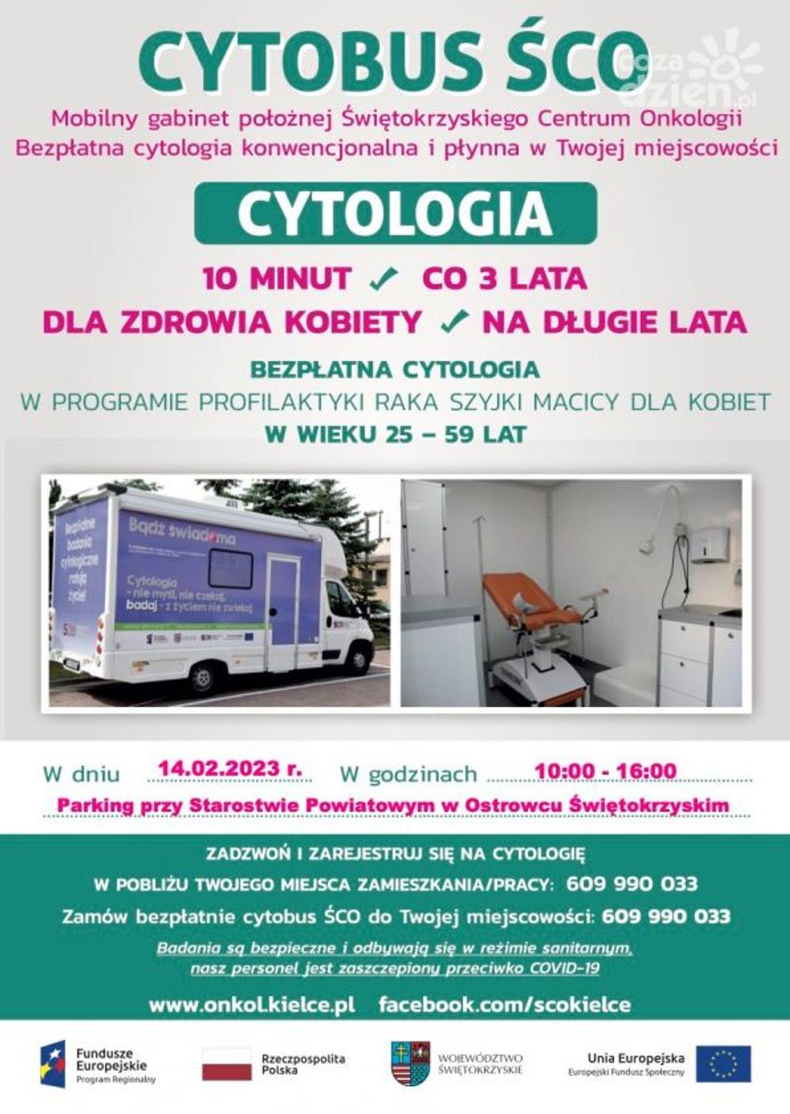 Kobieto zrób sobie prezent na walentynki i zapisz się na badania