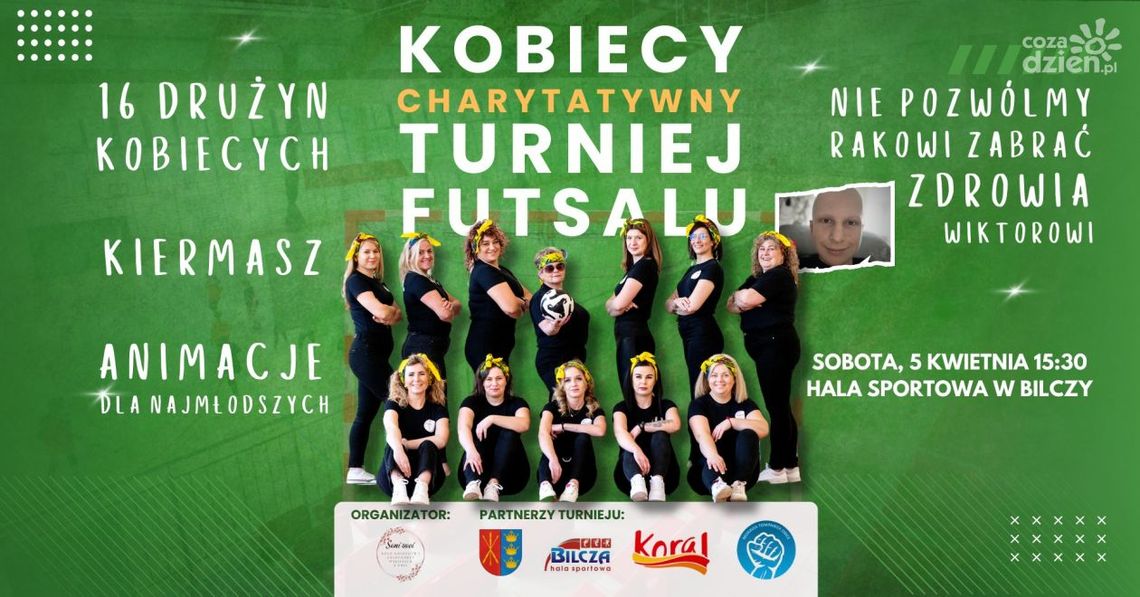 Kobiety zagrają dla chorego na raka Wiktora Kobiety zagrają dla chorego na raka Wiktora