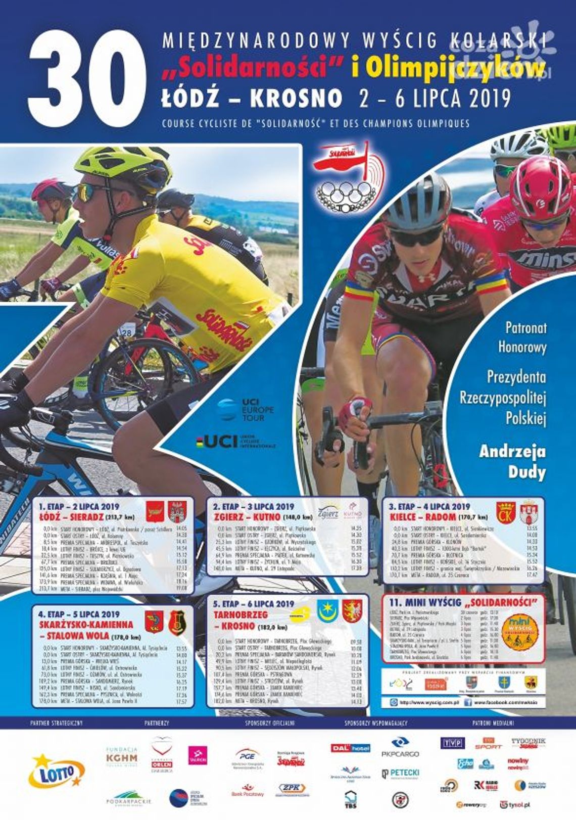 Kolarze na drogach województwa - będą utrudnienia w ruchu Kolarze na drogach województwa - będą utrudnienia w ruchu