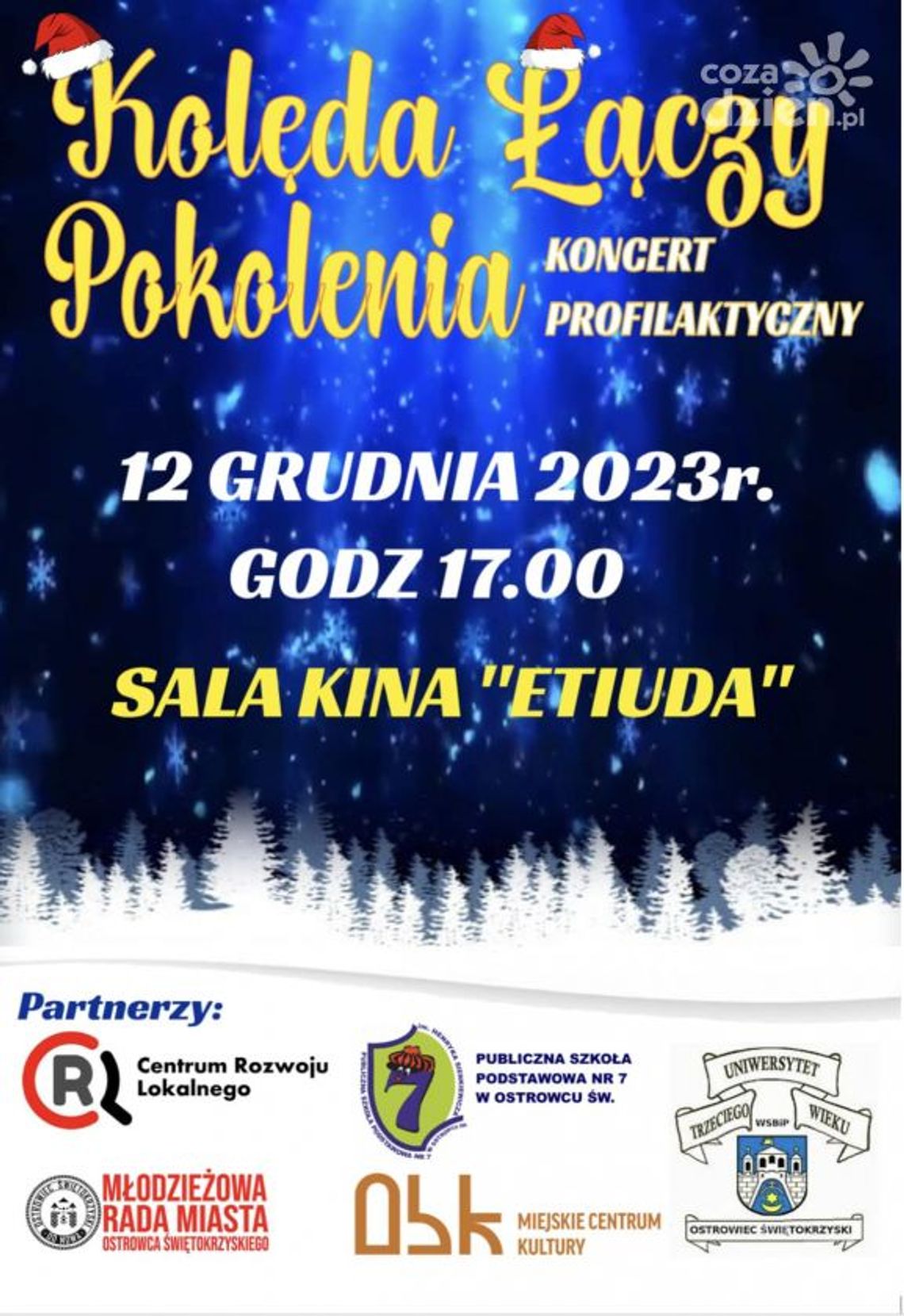 Kolęda łączy pokolenia- koncert w Ostrowcu Kolęda łączy pokolenia- koncert w Ostrowcu