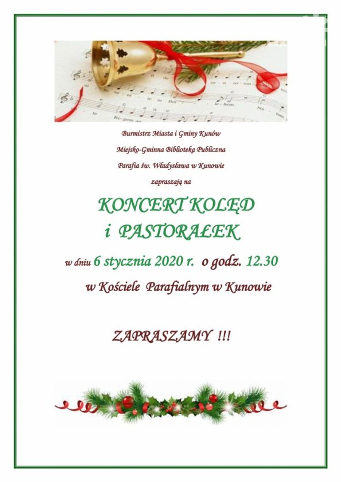 Kolędowanie w Trzech Króli Kolędowanie w Trzech Króli