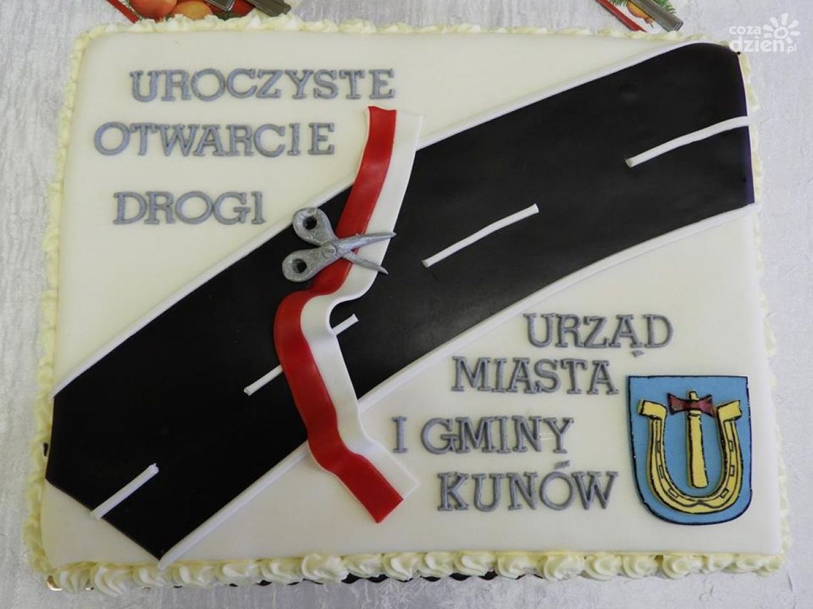 Kolejna ważna droga w Kunowie po remoncie Kolejna ważna droga w Kunowie po remoncie