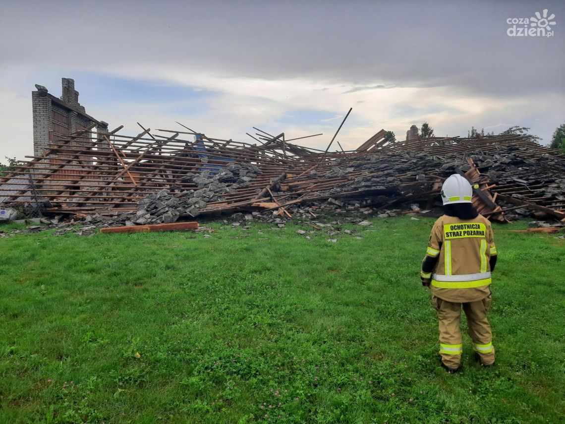 Kolejne burze w województwie świętokrzyskim Kolejne burze w województwie świętokrzyskim
