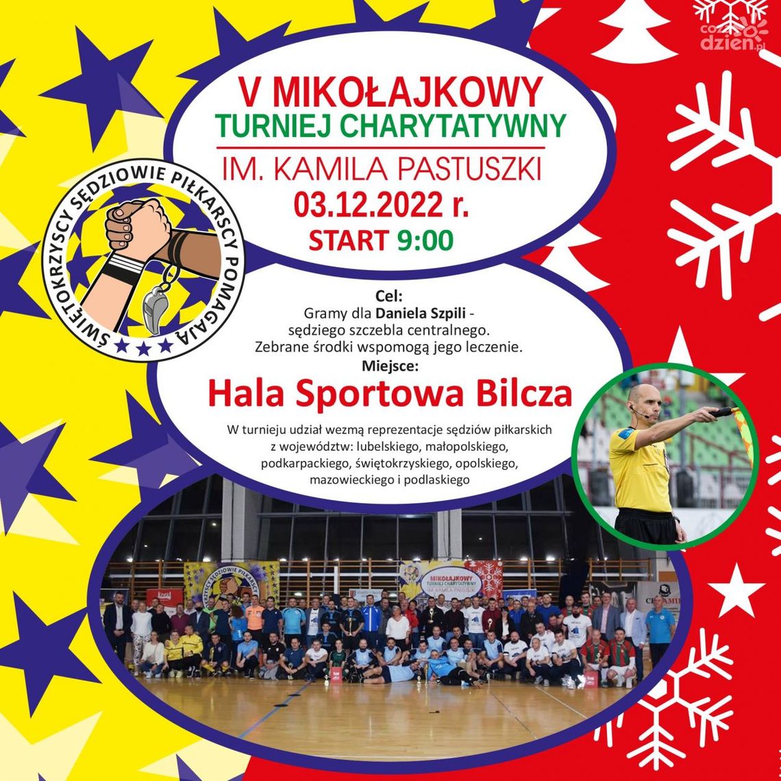 Kolejny charytatywny turniej Stowarzyszenia Świętokrzyscy Sędziowie Piłkarscy Pomagają