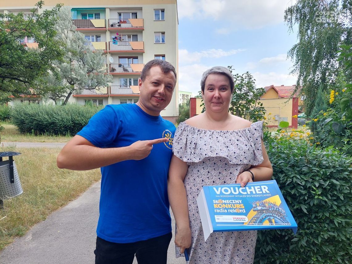 Kolejny tydzień SŁONECZNEGO KONKURSU RADIA REKORD rozpoczęliśmy z Panią Anną Kolejny tydzień SŁONECZNEGO KONKURSU RADIA REKORD rozpoczęliśmy z Panią Anną