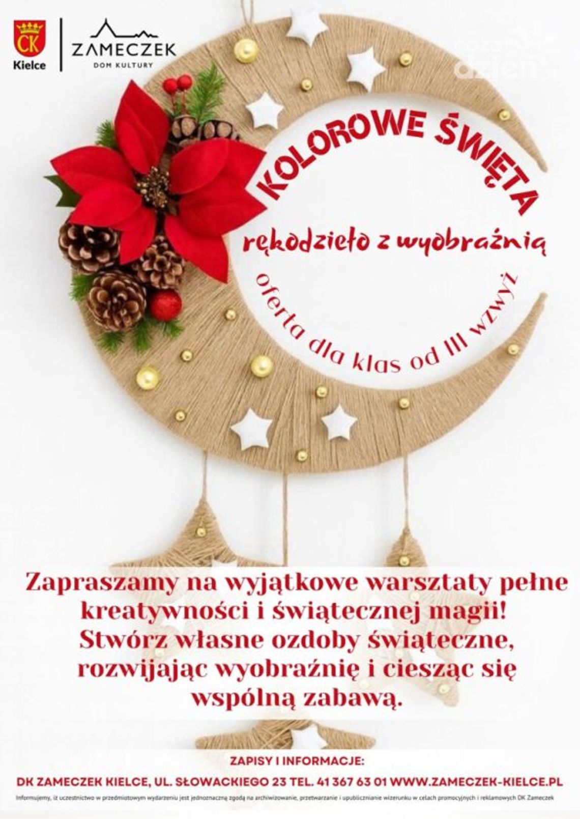 Kolorowe Święta w „Zameczku” – kreatywne warsztaty dla dzieci Kolorowe Święta w „Zameczku” – kreatywne warsztaty dla dzieci