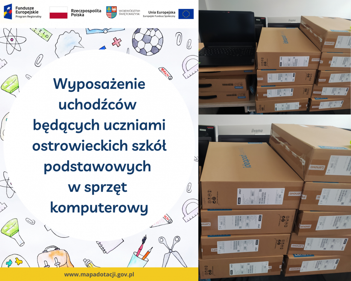 Komputery dla uczniów z Ukrainy Komputery dla uczniów z Ukrainy