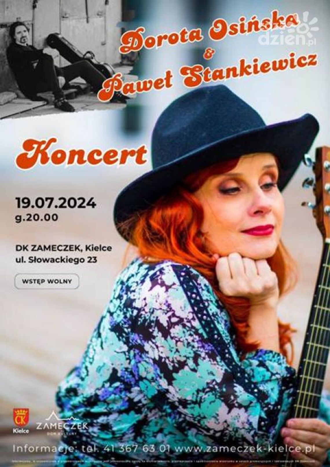 Koncert Doroty Osińskiej oraz Pawła Stankiewicza Koncert Doroty Osińskiej oraz Pawła Stankiewicza