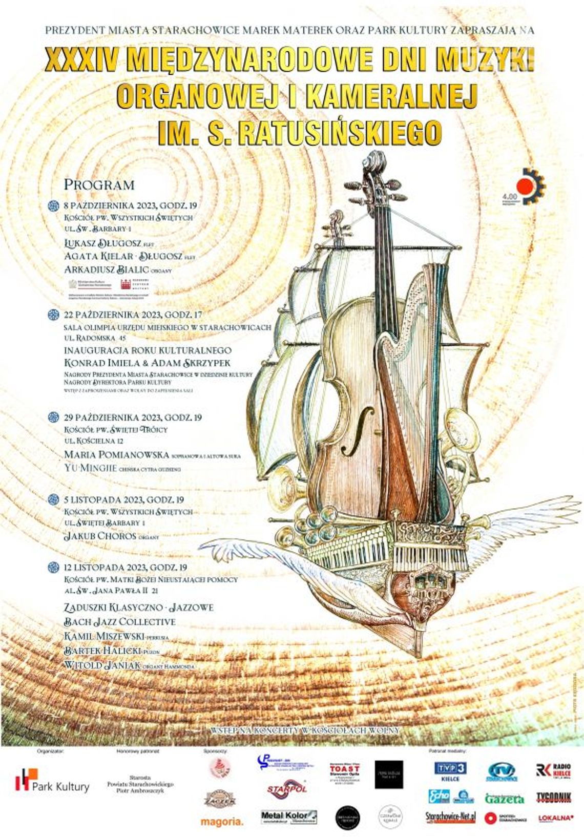 Koncert organowy w Starachowicach Koncert organowy w Starachowicach